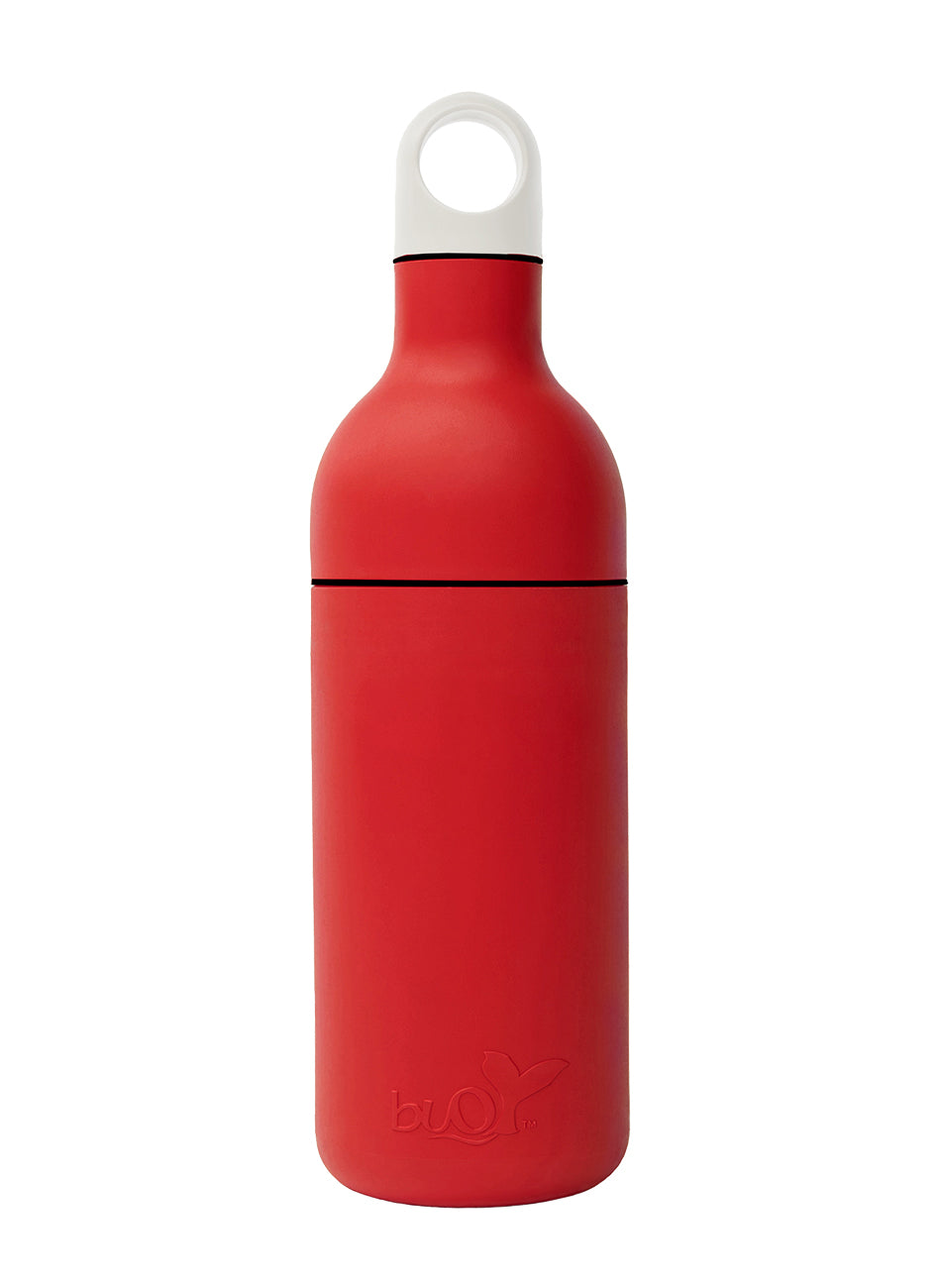 Buoy Water Bottle – Crimson Accent Edition